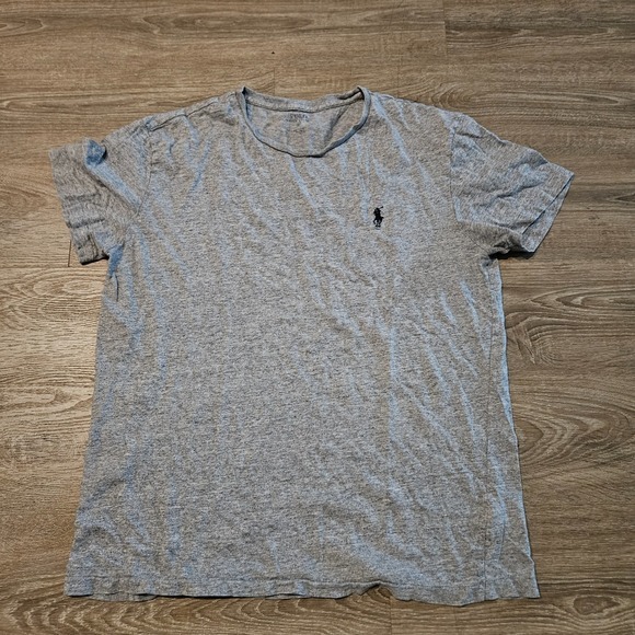Polo Ralph Lauren Other - Polo Ralph Lauren T Shirt Mens Medium Gray Pony Logo Casual‎ Cotton Tee